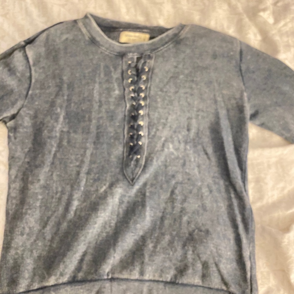 Blue sweatshirt